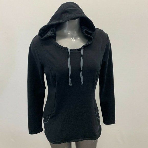 Roots Sweaters - Roots Active Black Hoodie Pullover Size M